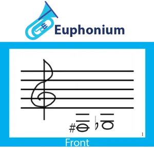 Euphonium Flashcards Front