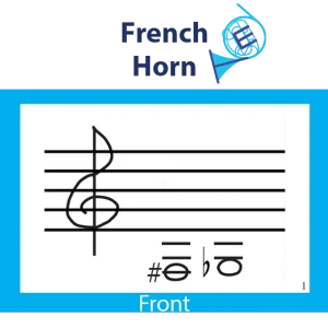 French Horn Flashcards Front